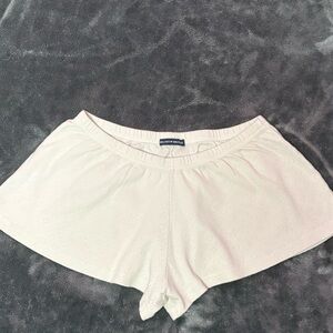 Brandy Melville Cream Eyelet Shorts